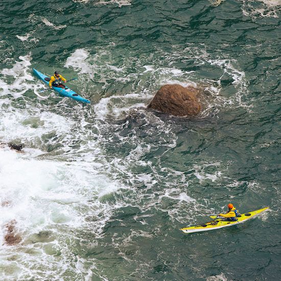 Bretagne Coaching Seekajak Auf Dem Meer 550x550 4