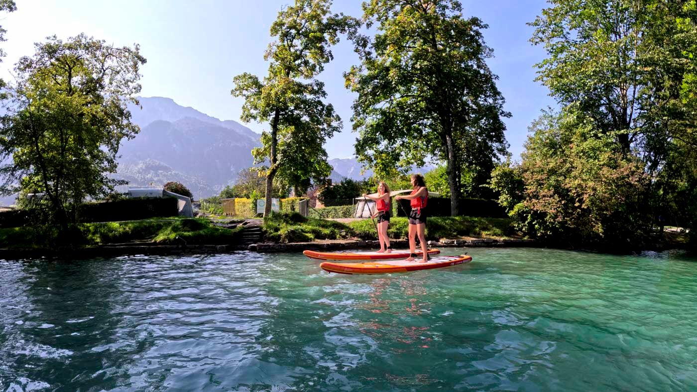 Hightide Kayak School SUP Rentals On Lake Brienz 13
