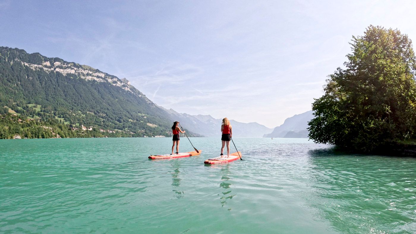 Hightide Kayak School SUP Rentals On Lake Brienz 17