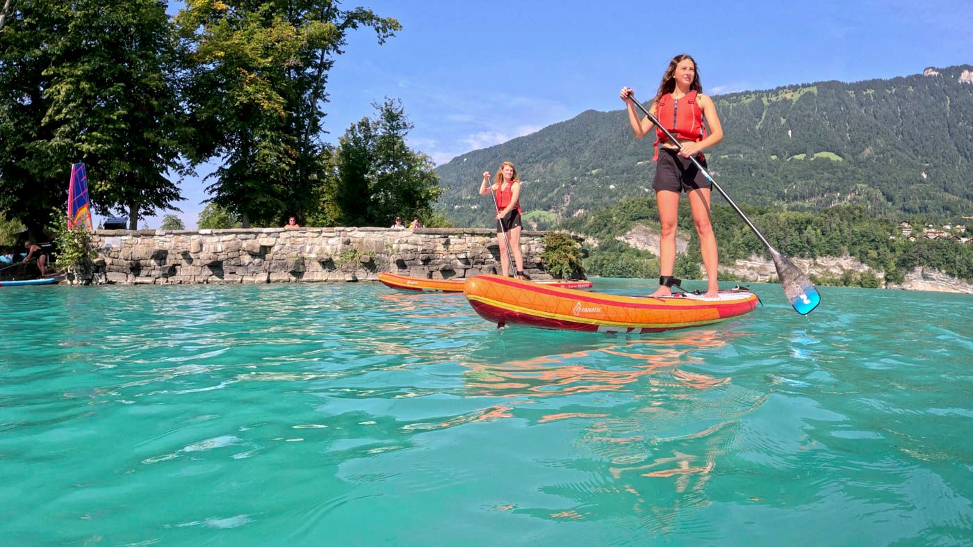 Hightide Kayak School SUP Rentals On Lake Brienz 30
