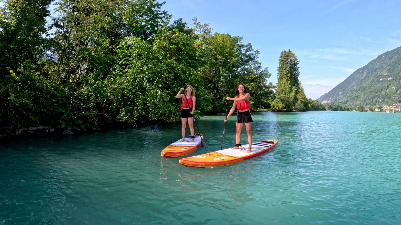 Hightide Kayak School SUP Rentals On Lake Brienz 6