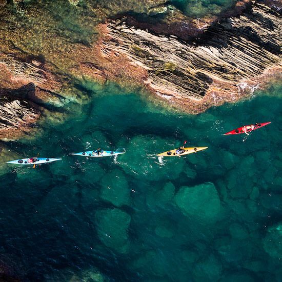 Liguria Coaching Seekajak Auf Dem Meer 550x550 2